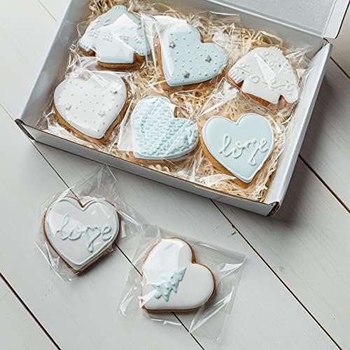 5x7 In Cookie Bags Clear Self Sealing Cellophane Treat Bags 200Pcs - Image 5