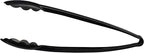 Plasticpro 12'' Serving Tongs Heavy Duty Reusable Kitchen and BBQ Black Serving - Image 6