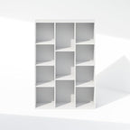 Furinno Reed Closet Organizers and Storage, 11-Cube Closet Organizer, Open - Image 7