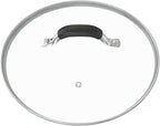 12 Inch Tempered Glass Pot Lid Compatible by WishDirect