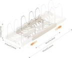 Pot Rack -Expandable Pan Organizer - Image 6