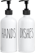 MOMEEMO Soap Dispenser Set 2 Pack, Contains Dish and Hand Soap Dispenser. by MOMEEMO