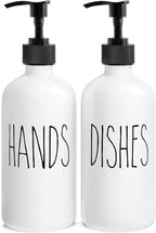 MOMEEMO Soap Dispenser Set 2 Pack, Contains Dish and Hand Soap Dispenser. by MOMEEMO