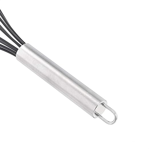 Amazon Basics Stainless Steel and Silicone Non-Stick Coated Whisk Set - Image 4