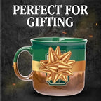 Silver Buffalo Lord of the Rings Green, Reactive Glaze Camper Mug, 20oz - Image 6