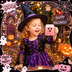 Didaey 4 Pcs Halloween Boo Ghost Coffee Mugs Clear Novelty Spooky Cups - Image 6