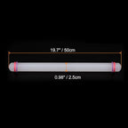 HARFINGTON Fondant Rolling Pin 20 Inch x 0.98 Inch Adjustable Guide Rings - Image 2