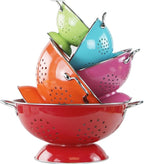 Calypso Basics by Reston Lloyd Powder Coated Enameled Colander, 3 Quart - Image 7