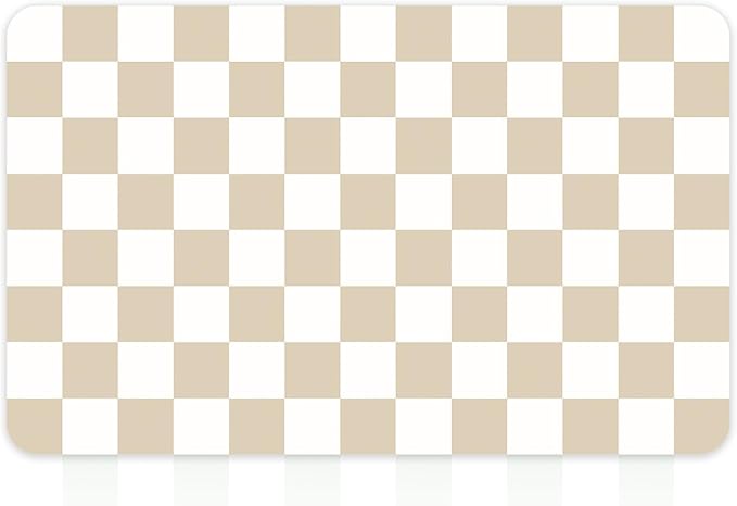 16" x 24" Checkered Dish Drying Mat - Image 9
