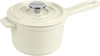 Enameled Cast Iron Sauce Pan by Hteizpz
