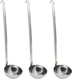 10 Oz Stainless Steel Ladle, Portioning and Serving Soup and Stew in by Auvotuis