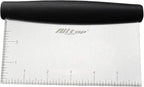 Dough Bowl Spatula & Stainless Steel Bench Scraper/Chopper - Image 3