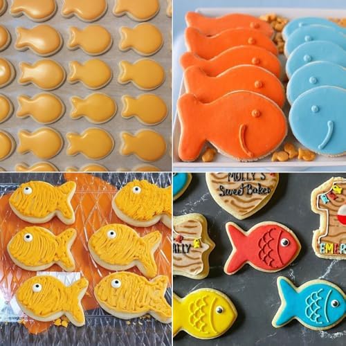 MrCookie Goldfish/Fish Cookie Cutters,Thickened Stainless Steel. - Image 3