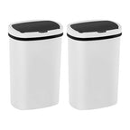 PayLessHere | 13 Gallon Plastic Trash Can | White | Automatic Touchless Lid by PayLessHere
