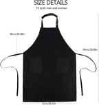 Homsolver 2 Pack Waterproof Rubber Aprons, Heavy Duty Butcher - Image 5