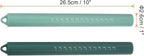 HARFINGTON 2pcs Silicone Rolling Pin 10" Stainless Silicone Surface Non-Stick - Image 2
