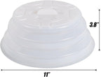 Kichwit Silicone Microwave Plate Cover Collapsible, Dishwasher Safe and BPA Free - Image 6