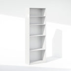 Furinno Reed Closet Organizers and Storage, 5-Tier Closet Organizer, Open Shelf - Image 3