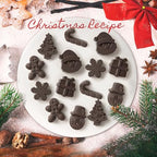 Christmas Chocolate Silicone Molds for Baking, 4 PCS - Image 7