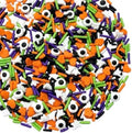 Manvscakes Sprinkles- Edible Cake and Cupcake Sprinkles with Assorted Shapes and Sizes for Parties, Metallic Sprinkle Mix for Cookies, Ice Cream, Cake and Cupcake Decorating, 4 oz (Halloween Party) by Manvscakes