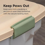 IRIS USA Airtight Dog Food Storage Container, WeatherPro, Removable Wheels - Image 9