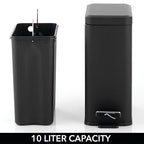 mDesign Pedal Bin — Waste Bin - Image 4