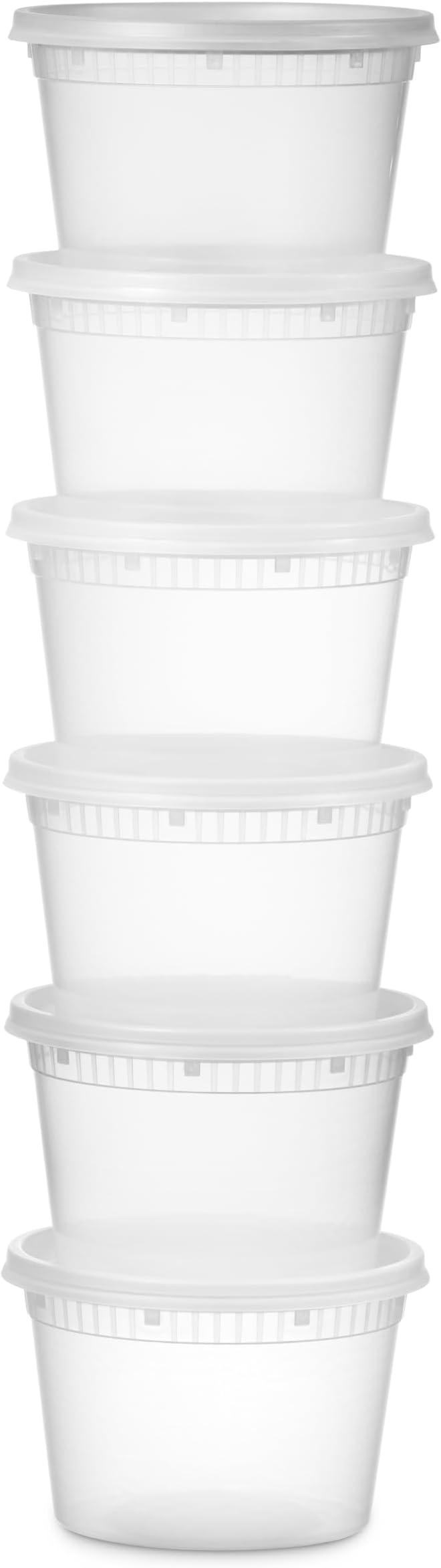 Munfix 48 Pack 16 Oz Plastic Deli Containers - Image 4