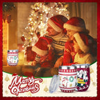 MEZMUT 12 Oz Insulated Christmas Wine Tumbler with Lid Straw (White,1) - Image 4