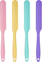 4pcs Silicone Spatula Set Heat Resistant Cake Cream Butter Spatulas Mixing by SUMERSHA