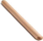 17.78 Inches French Rolling Pin, Extra-long Wood Rolling Pin by Unknown