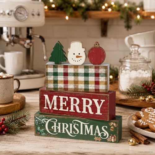 Christmas Decorations Indoor, Merry Christmas Snowman Tree Home Decor - Image 7