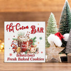 Christmas Sign Decor, Hot Cocoa Bar Decorations, Christmas Coffee Bar - Image 4