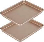 11 Inch Baking Sheets Pan Nonstick Set of 2, Walooza Cookie Sheet Replacement by Walooza