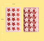Cute Ice Cube Trays Silicone Chocolate Mold Wax Melt Molds Easy Release Ice - Image 3