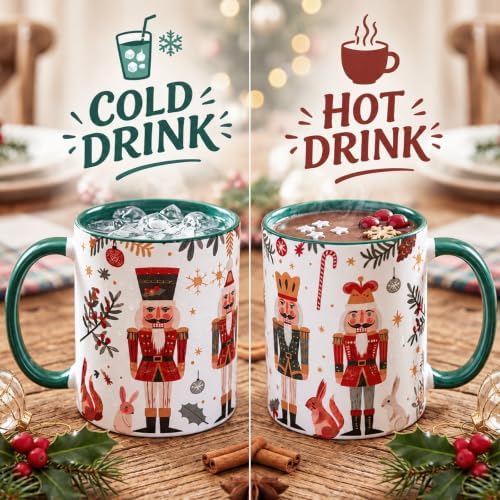 6 Pcs Christmas Nutcracker Gift Mug 11oz for Women Mom - Image 3