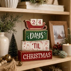 Christmas Countdown Decorations Indoor, Christmas Table Decor for Home - Image 5
