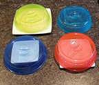 Rock 4 Pack of Microwave Plate Bowl Splatter Cover. Keep Your Microwave Clean - Image 3