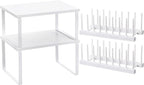 Marsui 4 Pcs Kitchen Organizer Accessories Set Cabinet Organizer Shelf and by Marsui