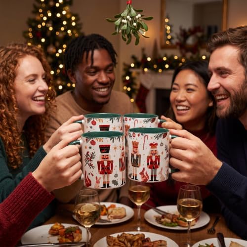 6 Pcs Christmas Nutcracker Gift Mug 11oz for Women Mom - Image 4