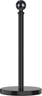 Black Paper Towel Holder Countertop, Unique Black Ball Decor, Brass Paper Towel - Image 10