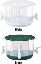 Beverage Dispenser for Fridge, 5.5 L/1.5 Gallon Rotating Plastic Drink Dispenser - Image 3