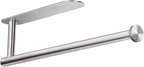 Paper Towel Holders for Kitchen, Paper Towels Bulk- Self-Adhesive Under Cabinet by DR+CATCH