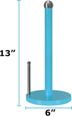 Blue Donuts Paper Towel Holder Countertop - Image 3
