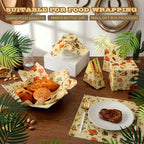 Marspark 100 Sheet Western Cowboy Wax Paper for Food Wrapping 12 x 12 Inch - Image 4