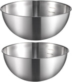 Stainless Steel Salad Bowls Set by AIYoo
