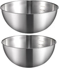 Stainless Steel Salad Bowls Set of 2 Mixing Bowl by AIYoo