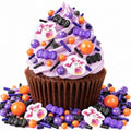 Edible Halloween Sprinkles,Orange Purple Black Sprinkle for Cake Decorating by Sugarzy
