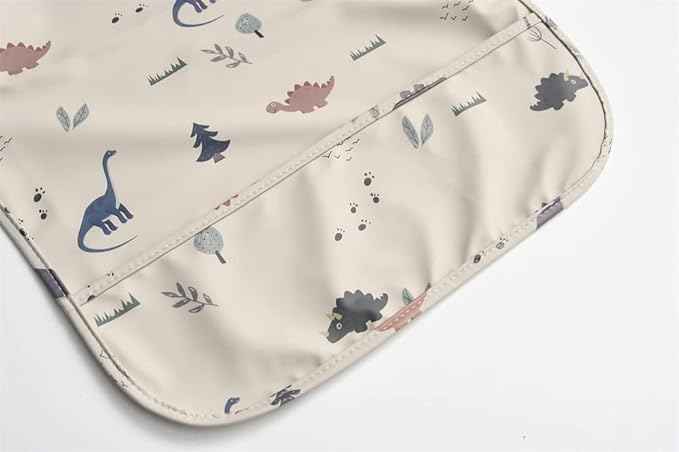 Waterproof Baby Bibs, Infant Toddler Extra Cover Feeding Bib - Image 4