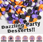 Halloween Sprinkles for Baking, Halloween Jimmies Nonpareils Confetti, 180g - Image 4