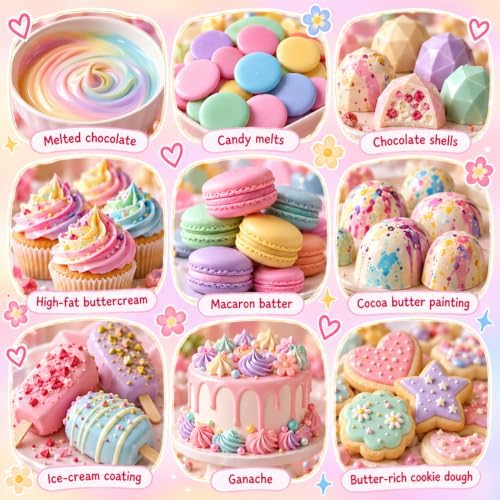 26 Colors Oil Based Food Coloring 6ml Edible Dye for Chocolate Candy Melts - Image 6